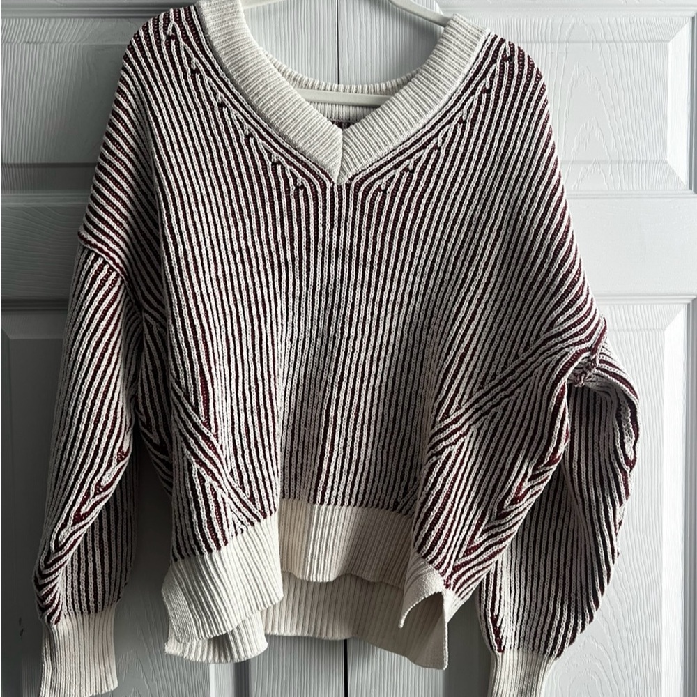 Aerie knit sweatshirt